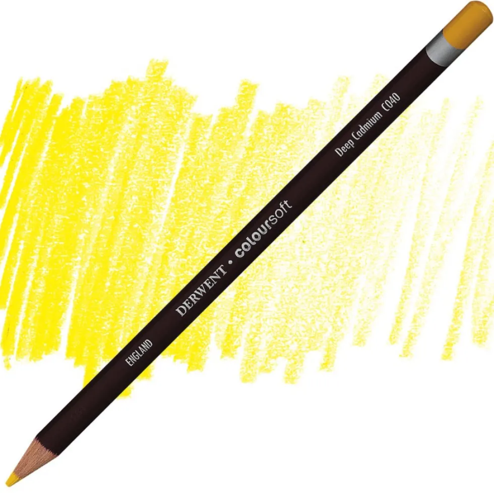 Kredka Coloursoft - Derwent - C040, Deep Cadmium