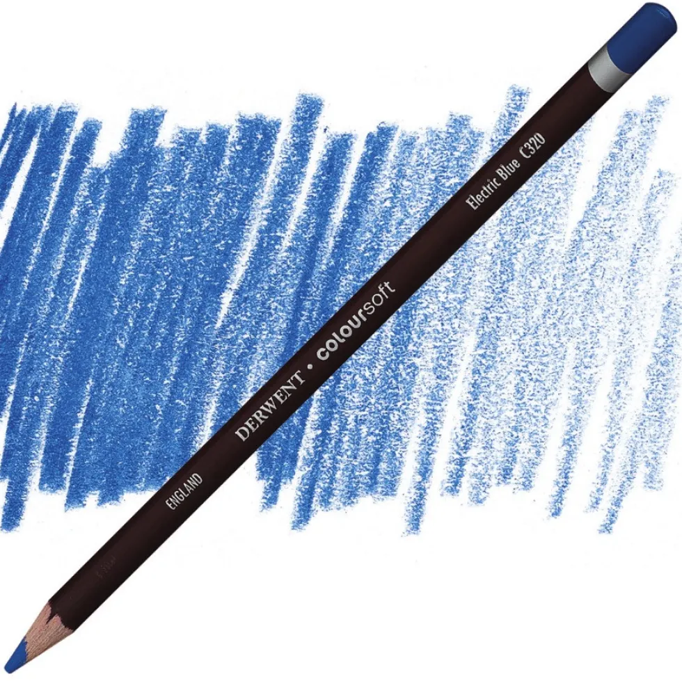 Kredka Coloursoft - Derwent - C320, Electric Blue