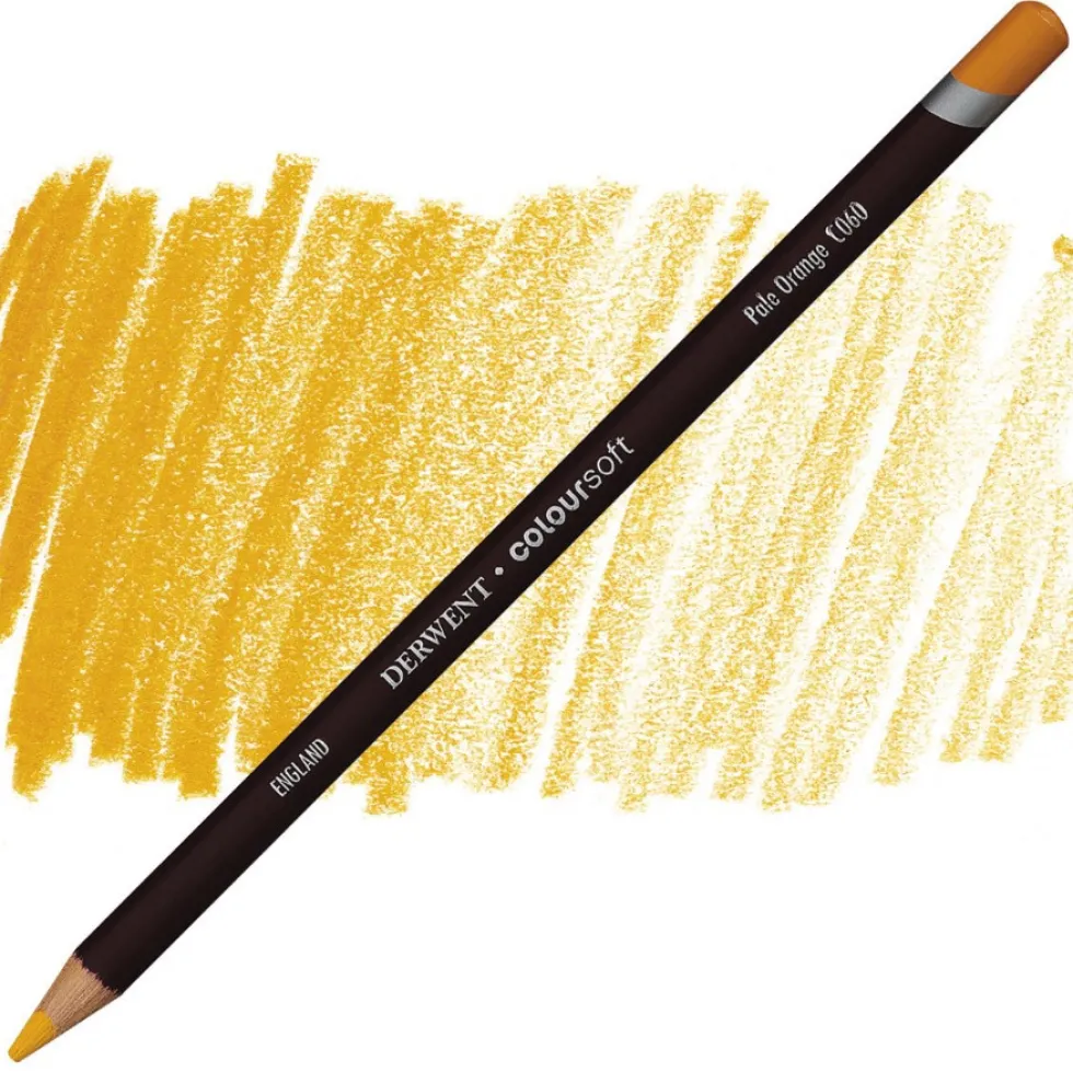 Kredka Coloursoft - Derwent - C060, Pale Orange