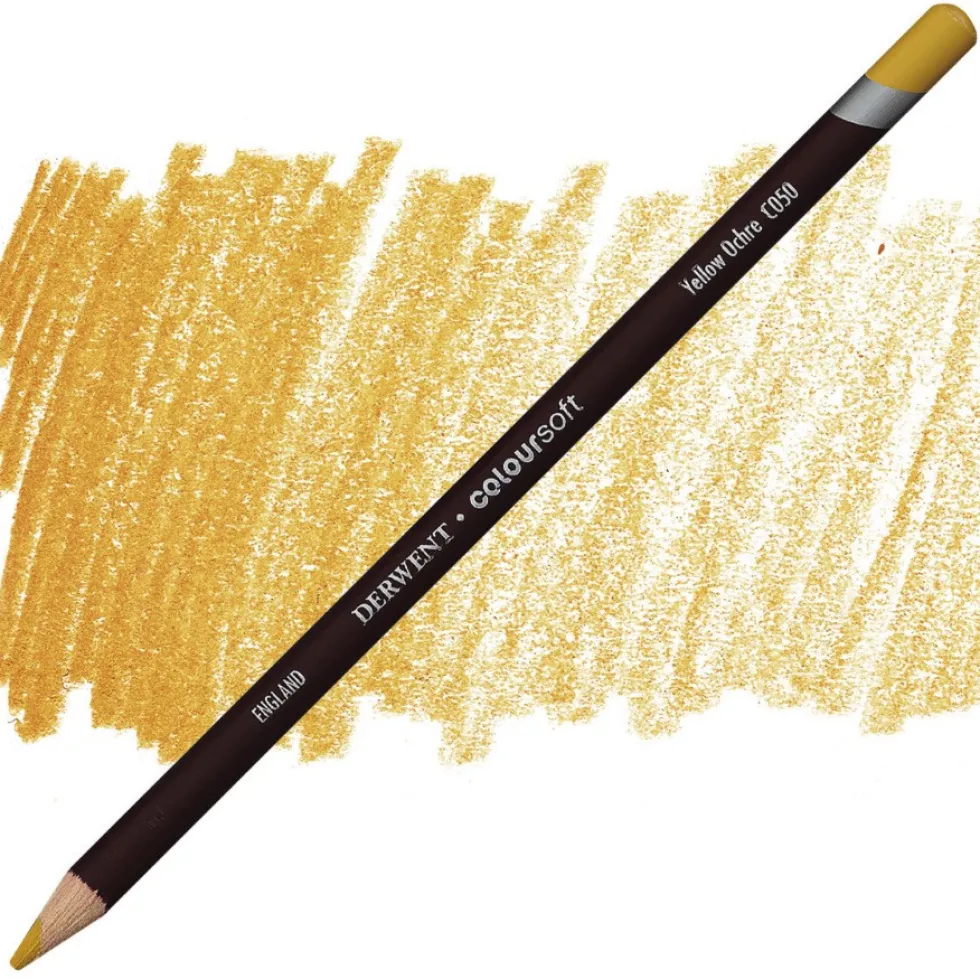 Kredka Coloursoft - Derwent - C050, Yellow Ochre