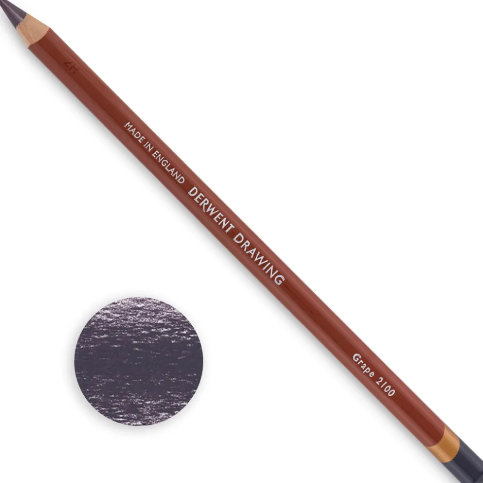 Kredka Drawing - Derwent - 2100 Grape