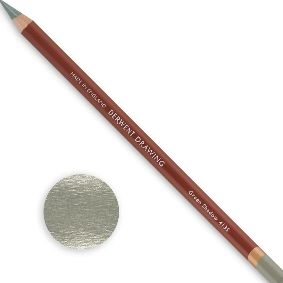 Kredka Drawing - Derwent - 4135 Green Shadow