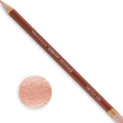 Kredka Drawing - Derwent - 1650 Light Rust