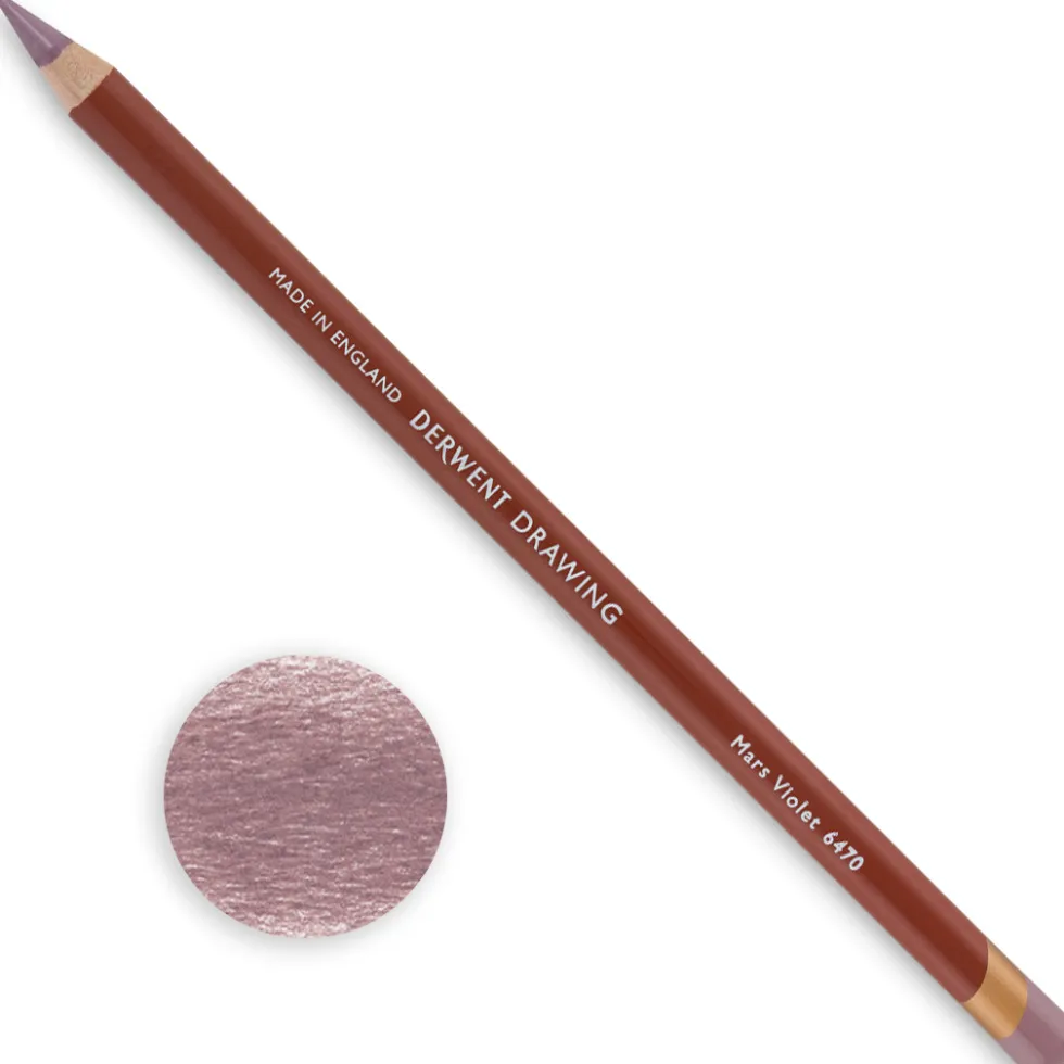 Kredka Drawing - Derwent - 6470 Mars Violet