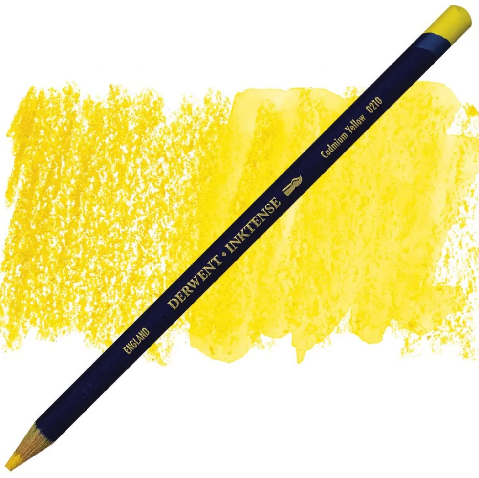 Kredka Inktense - Derwent - 0210, Cadmium Yellow