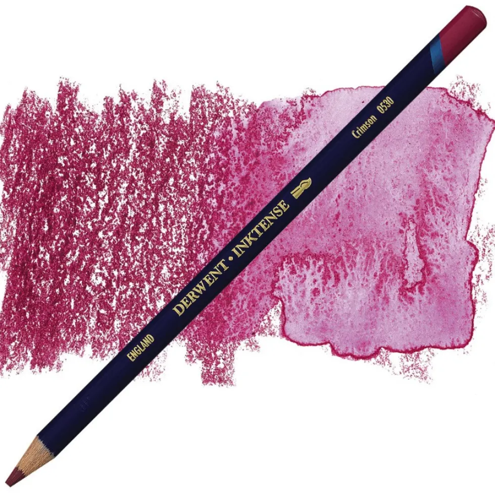 Kredka Inktense - Derwent - 0530, Crimson