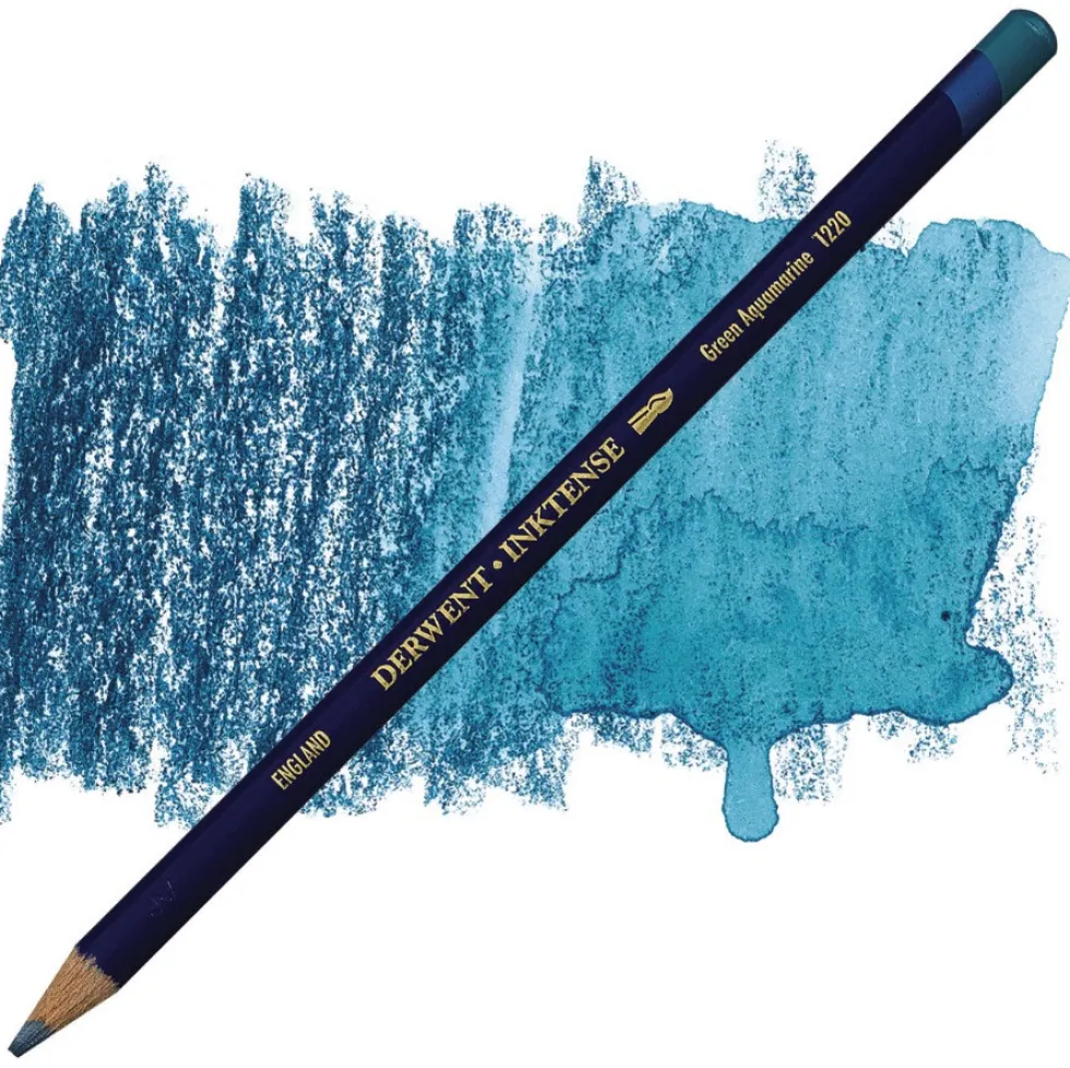 Kredka Inktense - Derwent - 1220, Green Aquamarine