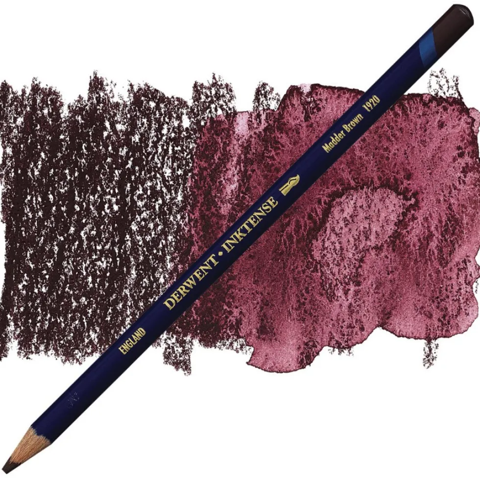 Kredka Inktense - Derwent - 1920, Madder Brown