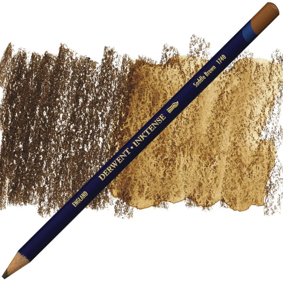 Kredka Inktense - Derwent - 1740, Saddle Brown