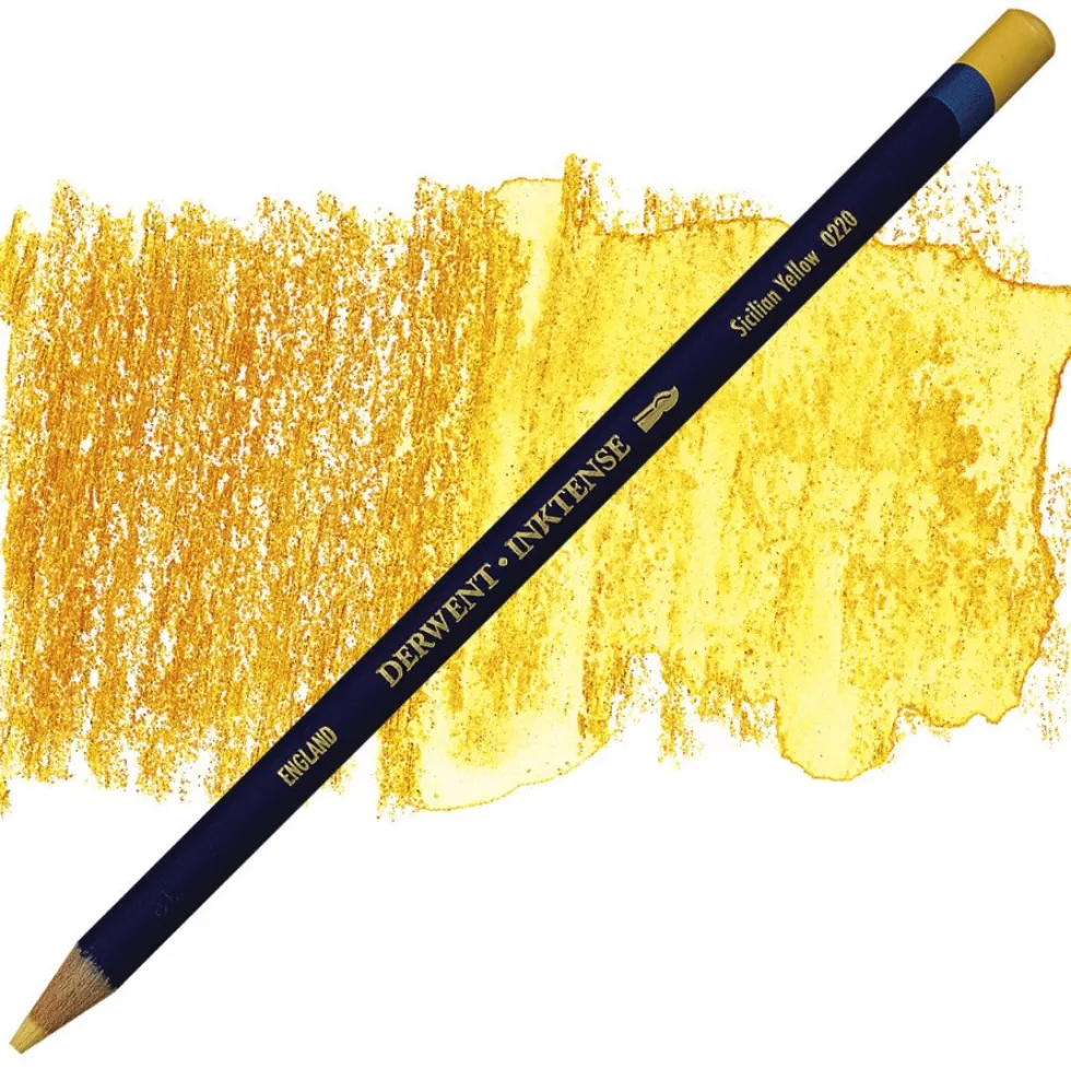 Kredka Inktense - Derwent - 0220, Sicilian Yellow