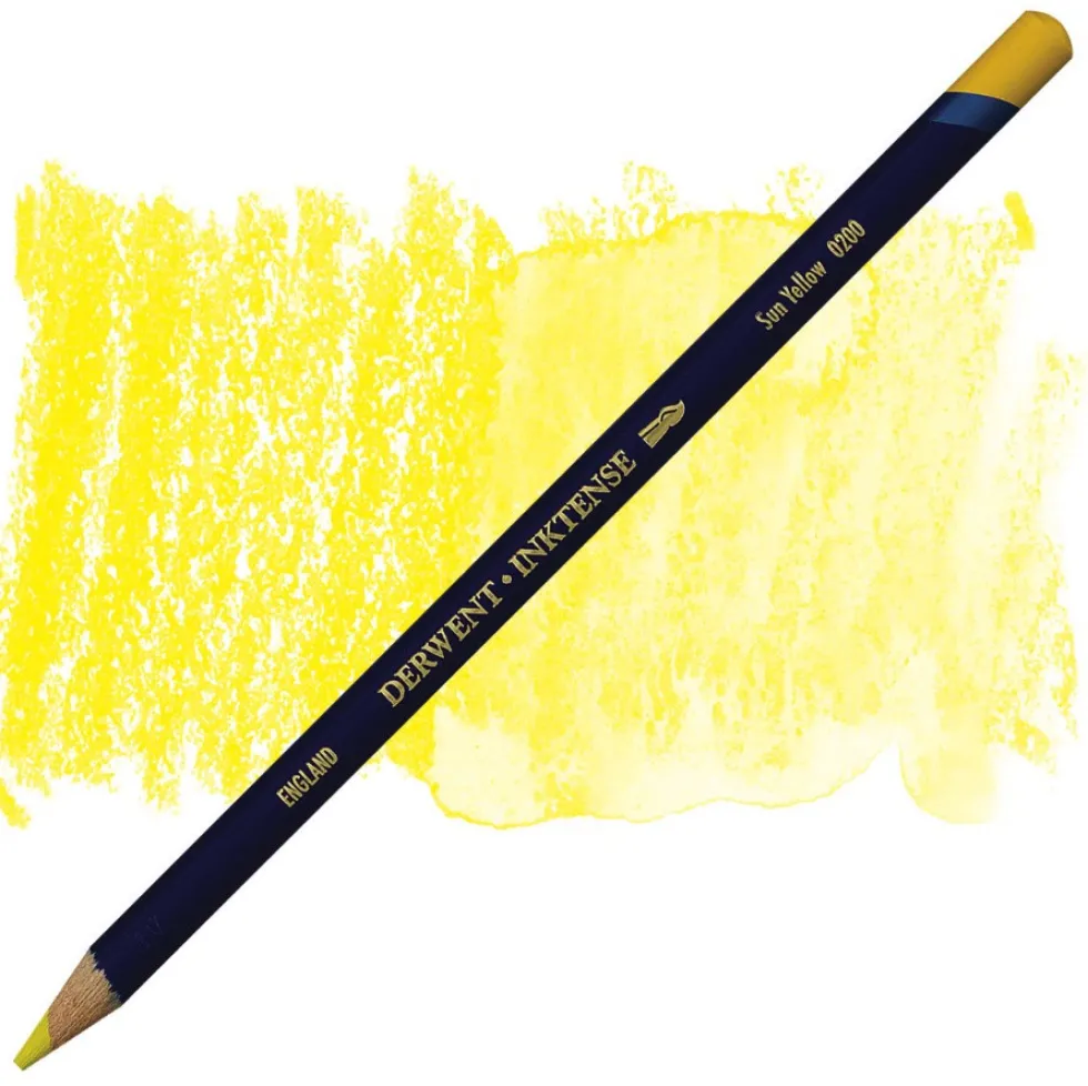 Kredka Inktense - Derwent - 0200, Sun Yellow