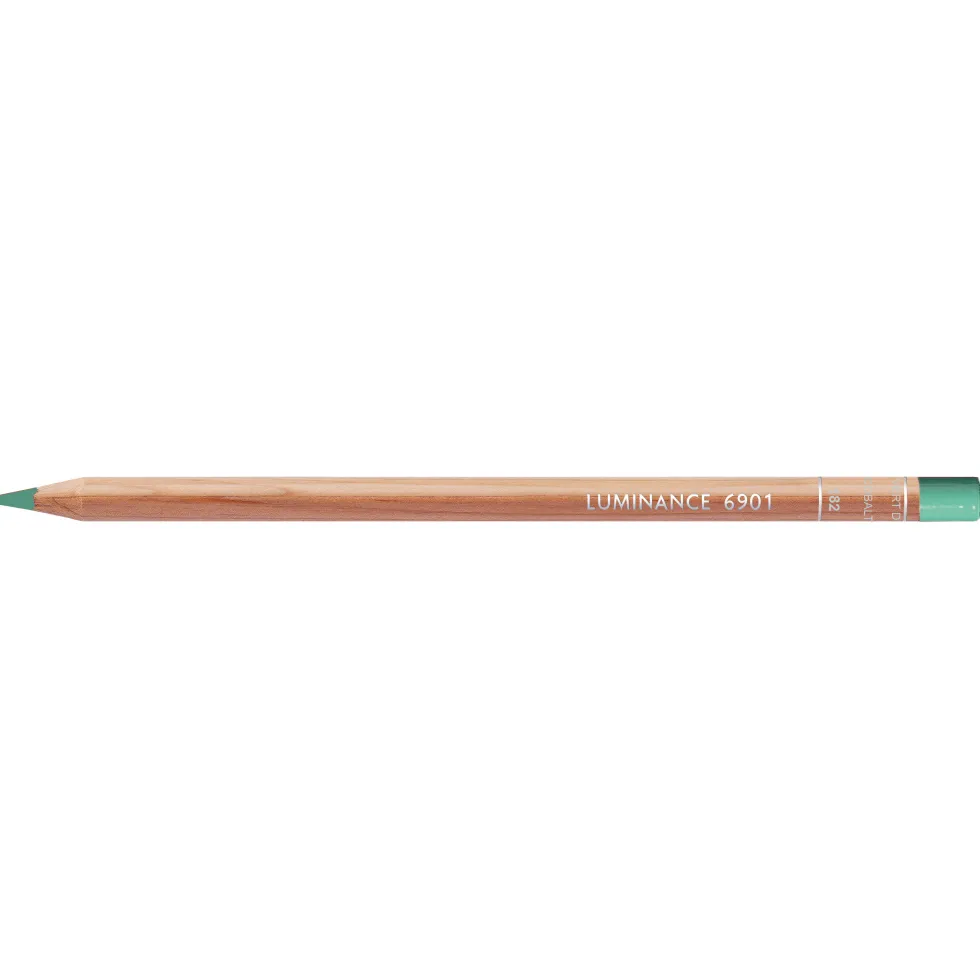 Kredka Luminance - Caran d'Ache - 182, Cobalt Green