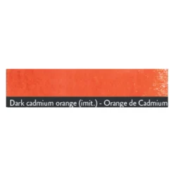 Kredka Luminance - Caran d'Ache - 533, Dark Cadmium Orange