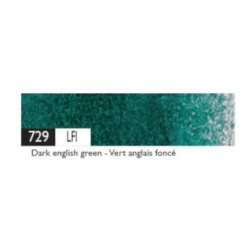 Kredka Luminance - Caran d'Ache - 729, Dark English Green
