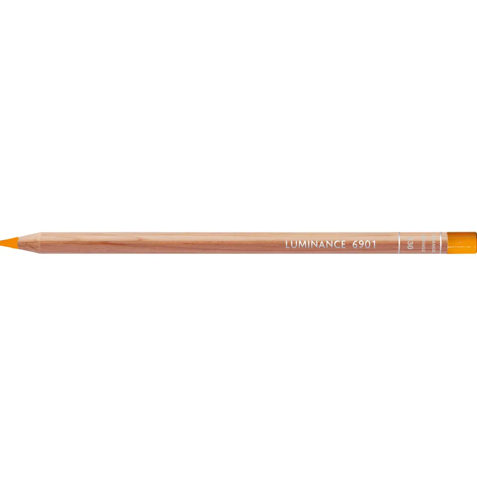 Kredka Luminance - Caran d'Ache - 030, Orange