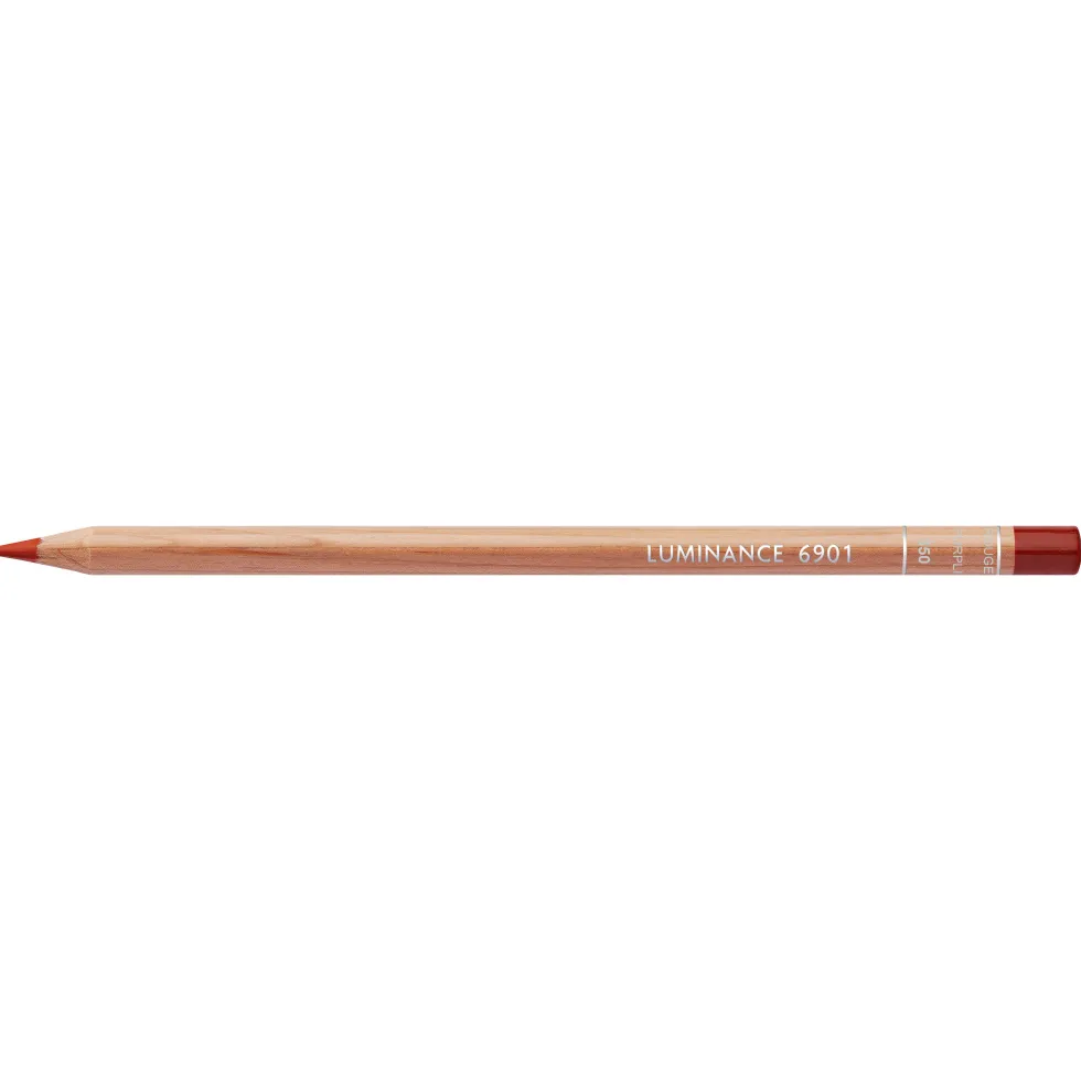 Kredka Luminance - Caran d'Ache - 350, Purplish Red