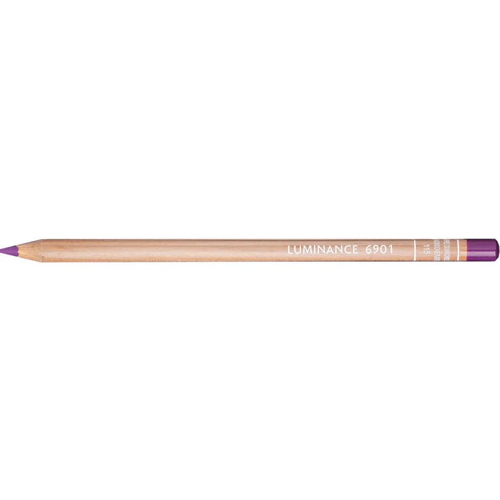 Kredka Luminance - Caran d'Ache - 115, Quinacridone Purple