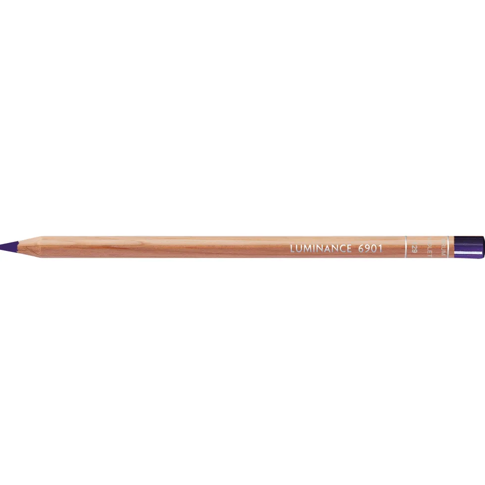 Kredka Luminance - Caran d'Ache - 129, Violet Brown