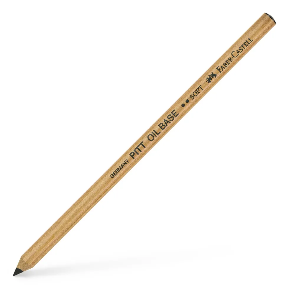 Kredka olejna Pitt - Faber-Castell - Black, miękka