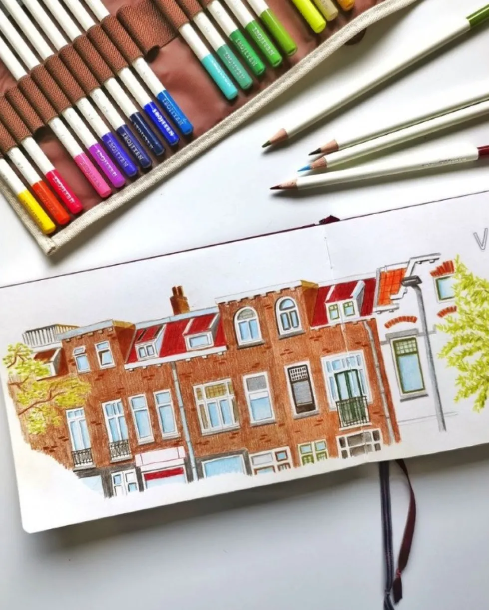 Kredka ołówkowa Irojiten - Tombow - D19, Teal Blue