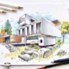 Kredka ołówkowa Irojiten - Tombow - P9, Lilac