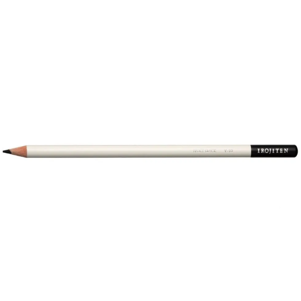 Kredka ołówkowa Irojiten - Tombow - V10, Ivory Black