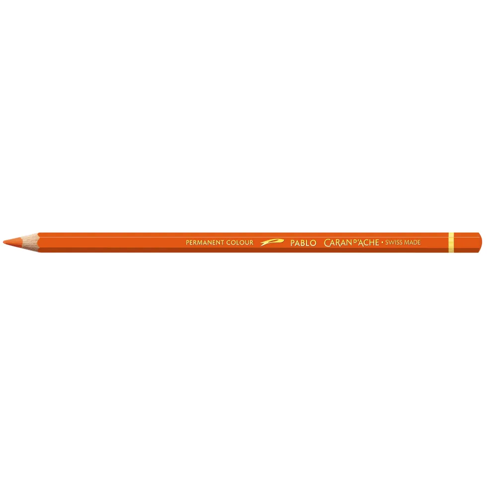 Kredka ołówkowa Pablo - Caran d'Ache - 050, Flame Red