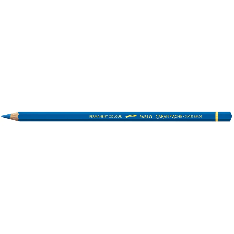 Kredka ołówkowa Pablo - Caran d'Ache - 370, Gentian Blue