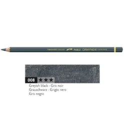 Kredka ołówkowa Pablo - Caran d'Ache - 008, Greyish Black