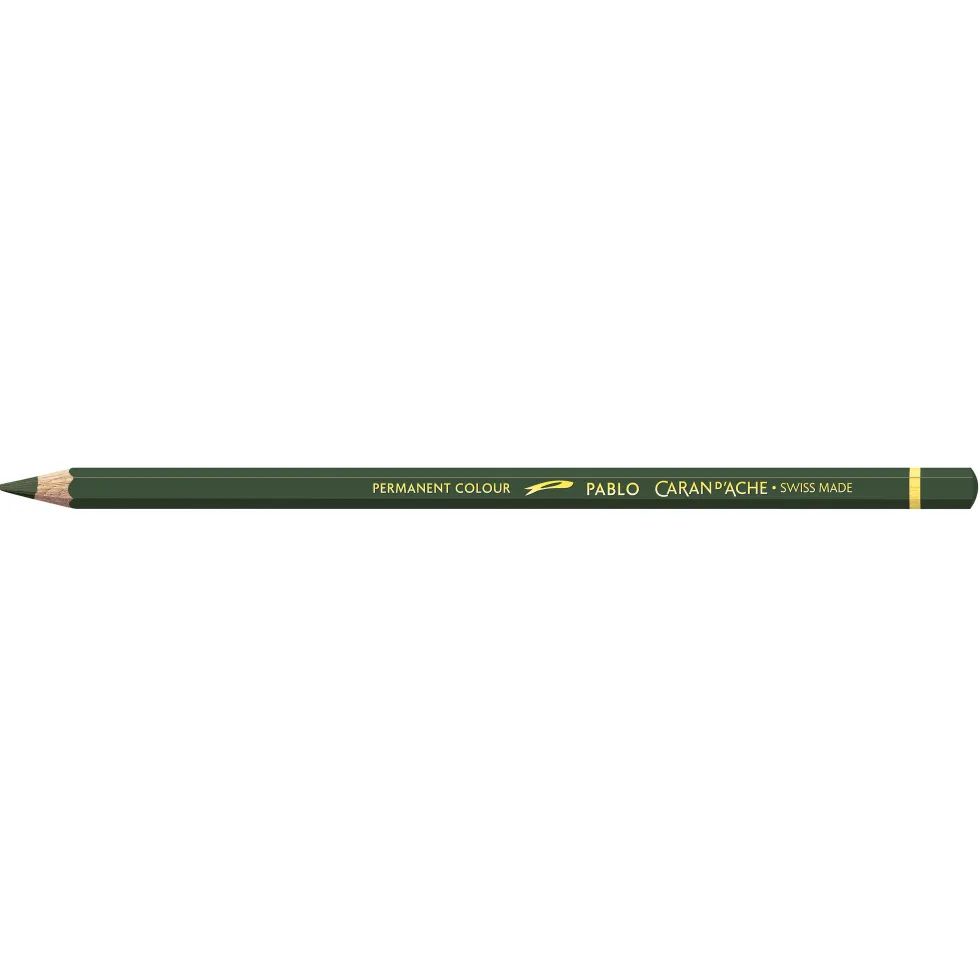 Kredka ołówkowa Pablo - Caran d'Ache - 019, Olive Black