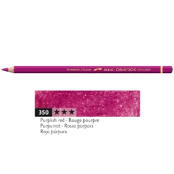 Kredka ołówkowa Pablo - Caran d'Ache - 350, Purplish Red