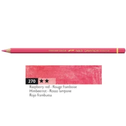 Kredka ołówkowa Pablo - Caran d'Ache - 270, Raspberry Red