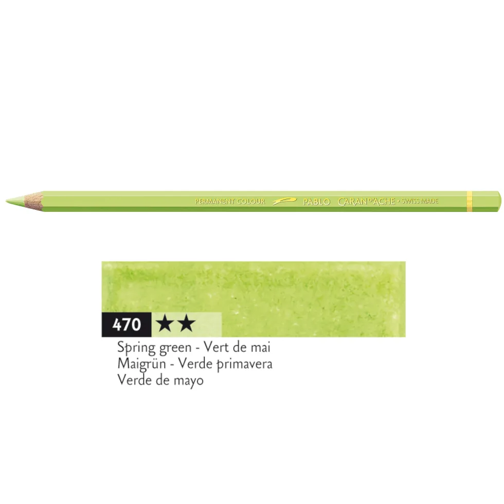 Kredka ołówkowa Pablo - Caran d'Ache - 470, Spring Green