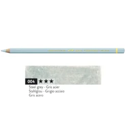 Kredka ołówkowa Pablo - Caran d'Ache - 004, Steel Grey