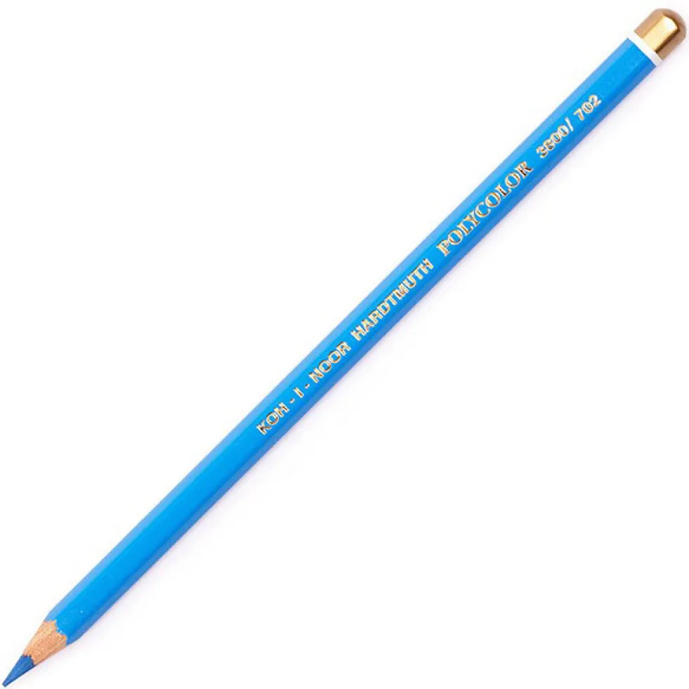 Kredka ołówkowa Polycolor - Koh-I-Noor - 702, Azure Blue