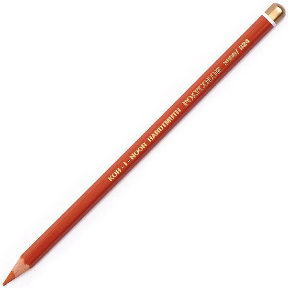 Kredka ołówkowa Polycolor - Koh-I-Noor - 824, Cinnamon Brown
