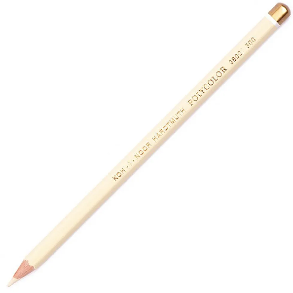 Kredka ołówkowa Polycolor - Koh-I-Noor - 500, Ivory Bone