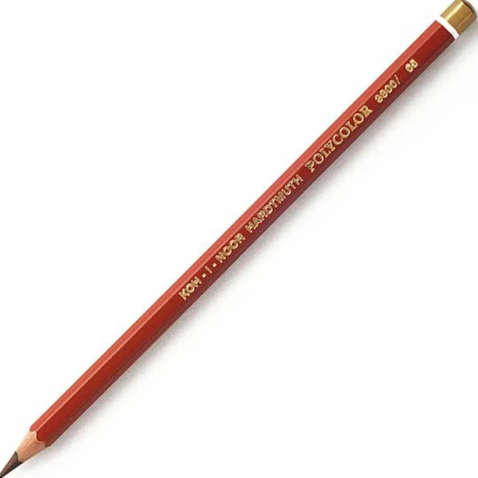 Kredka ołówkowa Polycolor - Koh-I-Noor - 65, Medium Terracotta