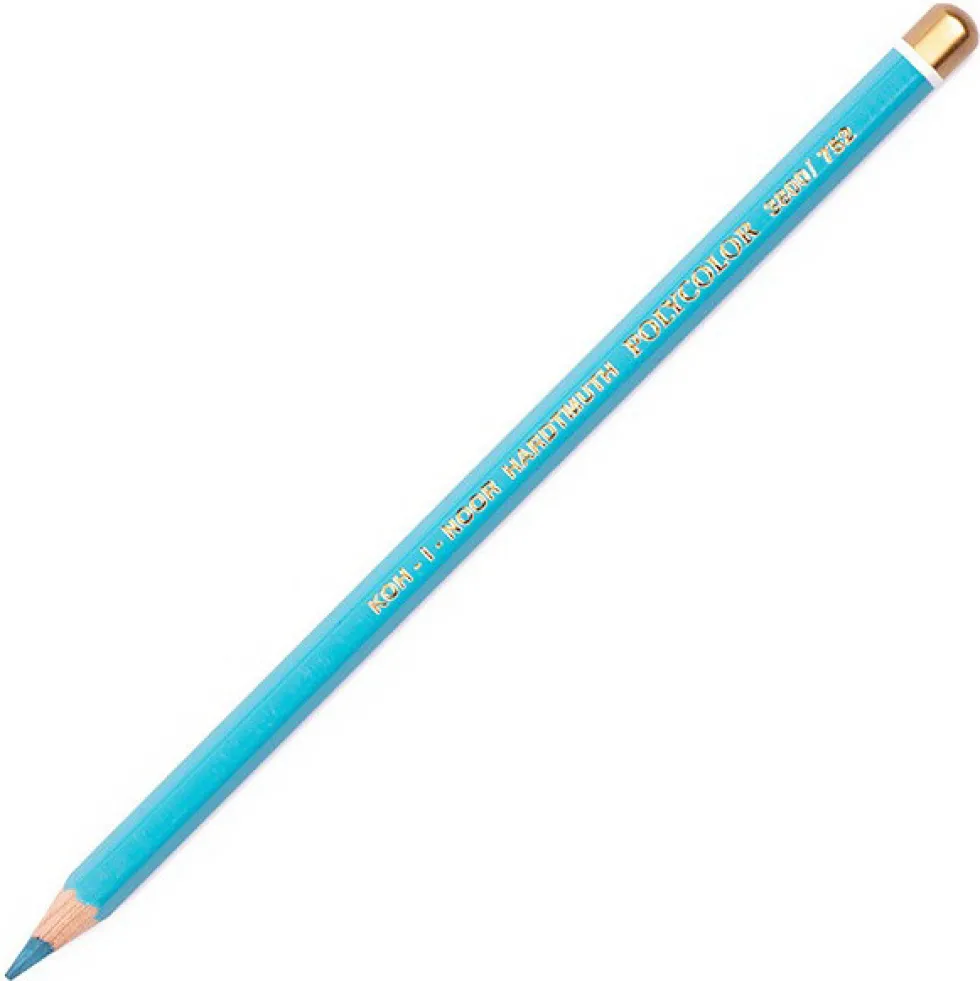 Kredka ołówkowa Polycolor - Koh-I-Noor - 752, Medium Turquoise