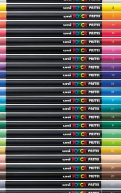 Kredka pastelowa Posca Pastel - Uni Posca - Green