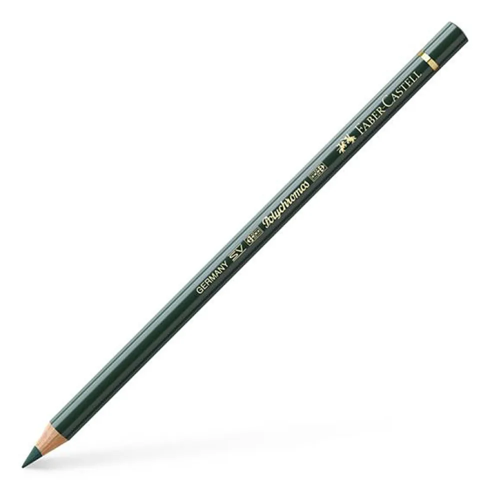 Kredka Polychromos - Faber-Castell - 278 Chrome Oxide Green