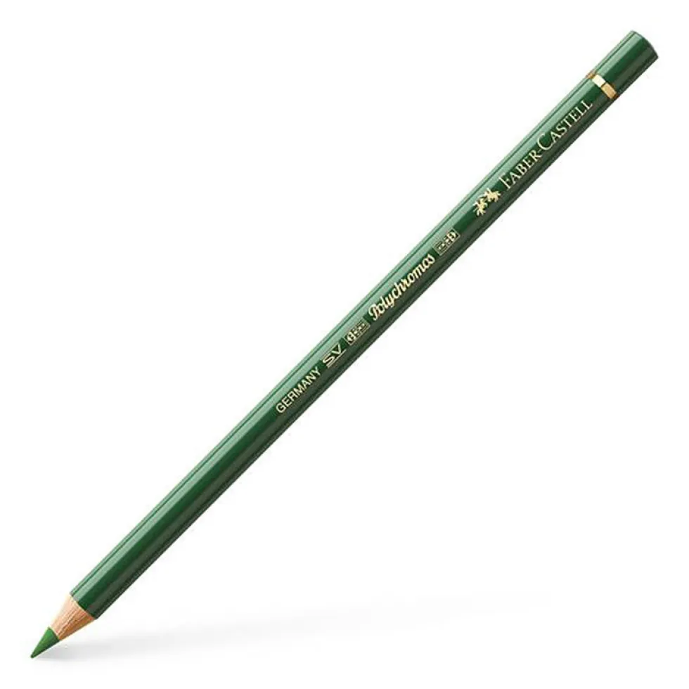 Kredka Polychromos - Faber-Castell - 167 Permanent Green Olive