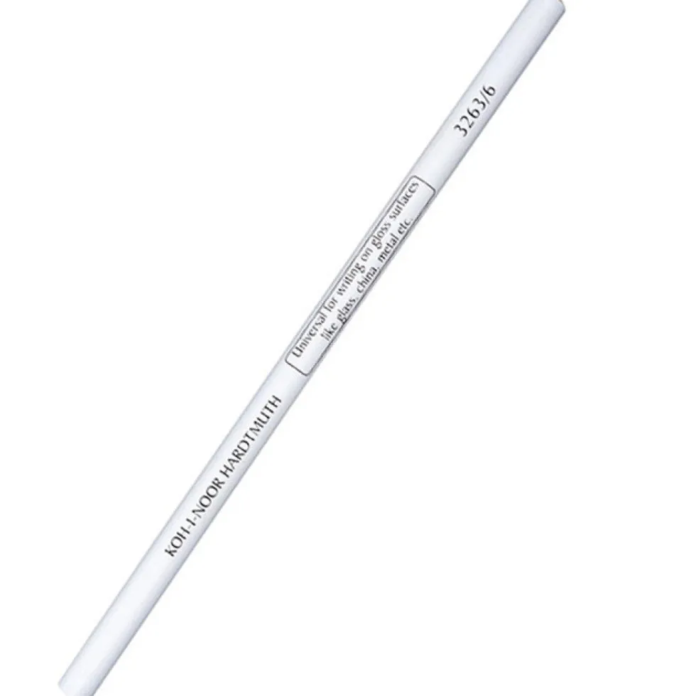 Kredka specjalna Dermatograf - Koh-I-Noor - biała