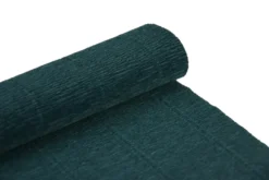 Krepina, bibuła włoska 180 g - Dark green, 50 x 250 cm