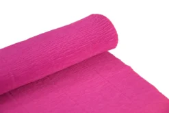 Krepina, bibuła włoska 180 g - Intense fuchsia, 50 x 250 cm
