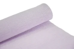 Krepina, bibuła włoska 180 g - Light lilla, 50 x 250 cm