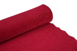 Krepina, bibuła włoska 180 g - Light red, 50 x 250 cm
