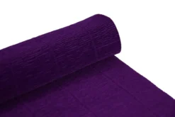 Krepina, bibuła włoska 180 g - Violet, 50 x 250 cm