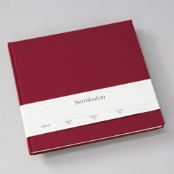 Księga gości Slim Heritage Line - Semikolon - Burgundy, 100 stron