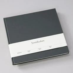 Księga gości Slim Heritage Line - Semikolon - Lava Stone, 100 stron
